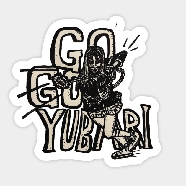 GOGO YUBARI Sticker by MattisMatt83